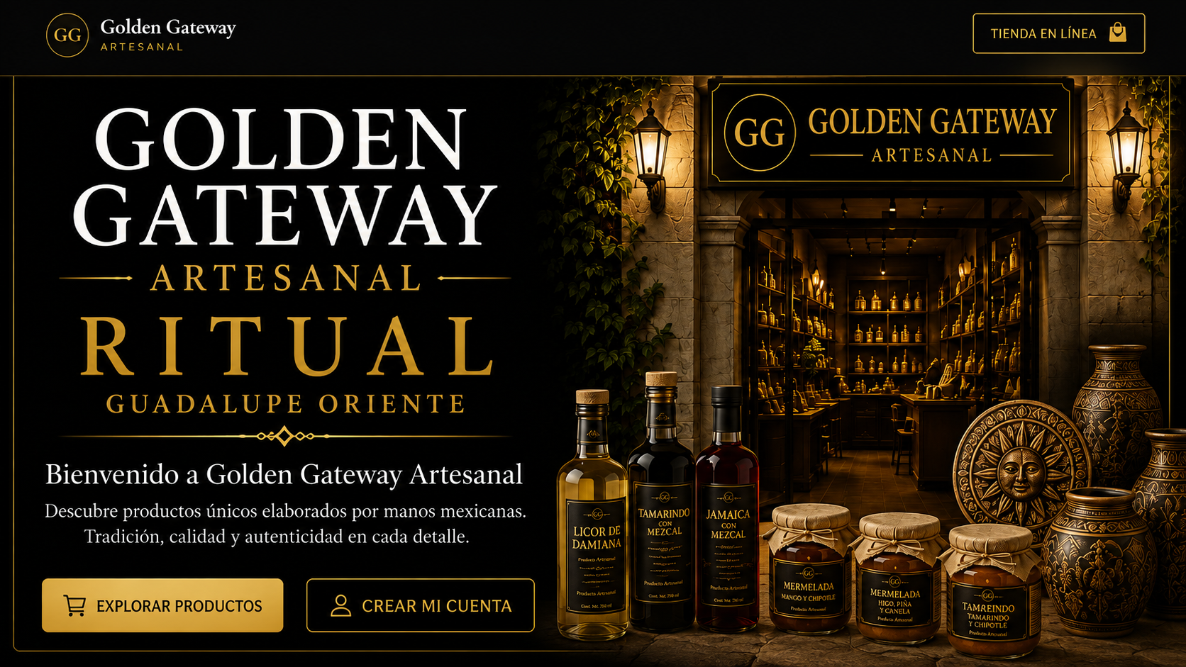 RITUAL Guadalupe Oriente - Golden Gateway Artesanal